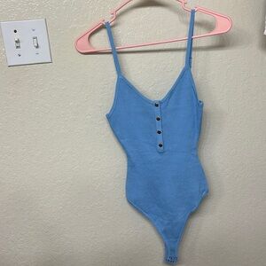 Blue Bodysuit Papaya